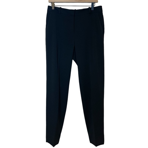 MM LaFleur Women's Black Pants Size 8 High Rise Deep Pockets Extra Hem allowance - Picture 2 of 16